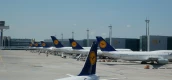 Lufthansa Flieger FRAport