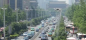 Straße in Xi'an (China)