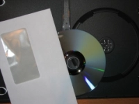 DVD in Briefumschlag