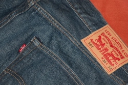 Levis-Jeans von hinten