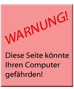 Warnung vor Virus