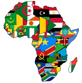 Flaggen Afrikas