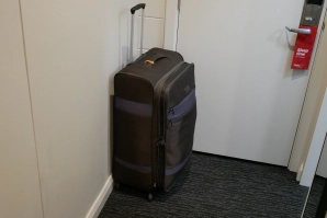 Kofferstück in einem Hotel