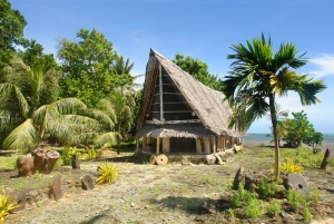 Traditionelles Haus auf Yap