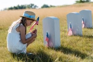 Amerikanischer Soldatenfriedhof Memorial Day