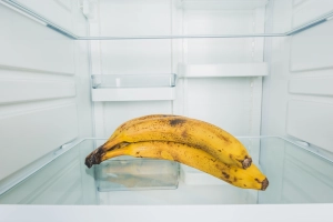 Banane im Kühlschrank
