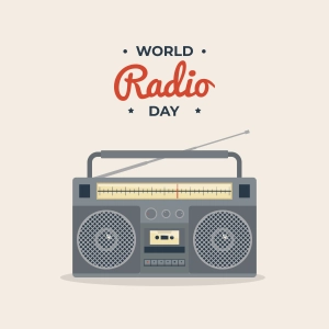 Logo zum World Radio Day