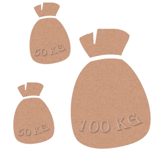 Symbolische Darstellung Doppelzentner