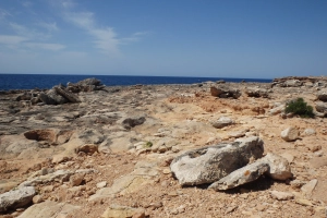 Steinige Küste auf Mallorca
