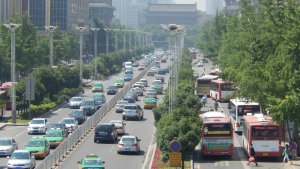 Straße in Xi'an (China)