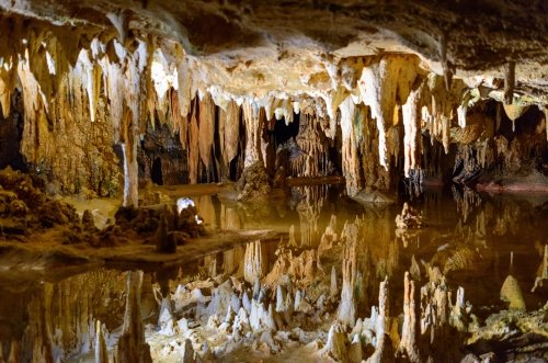 Luray Caverns in Virginia USA
