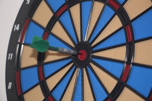 Bild der Tages - Dartscheibe