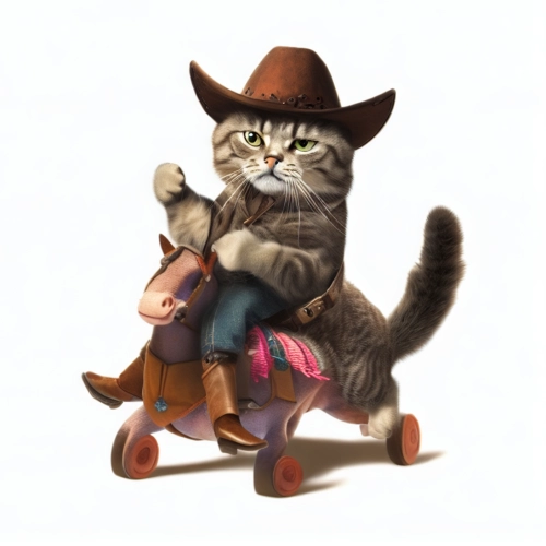 Cowboy-Katze