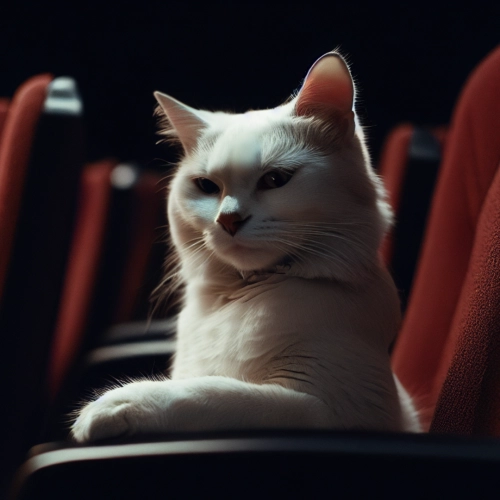 Katze im Kino