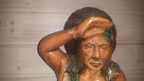 Indianerfigur im Dunkeln - Samsung Galaxy S4