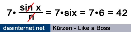 Kürzen Like a Boss