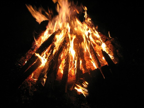 Bild der Tages - Lagerfeuer
